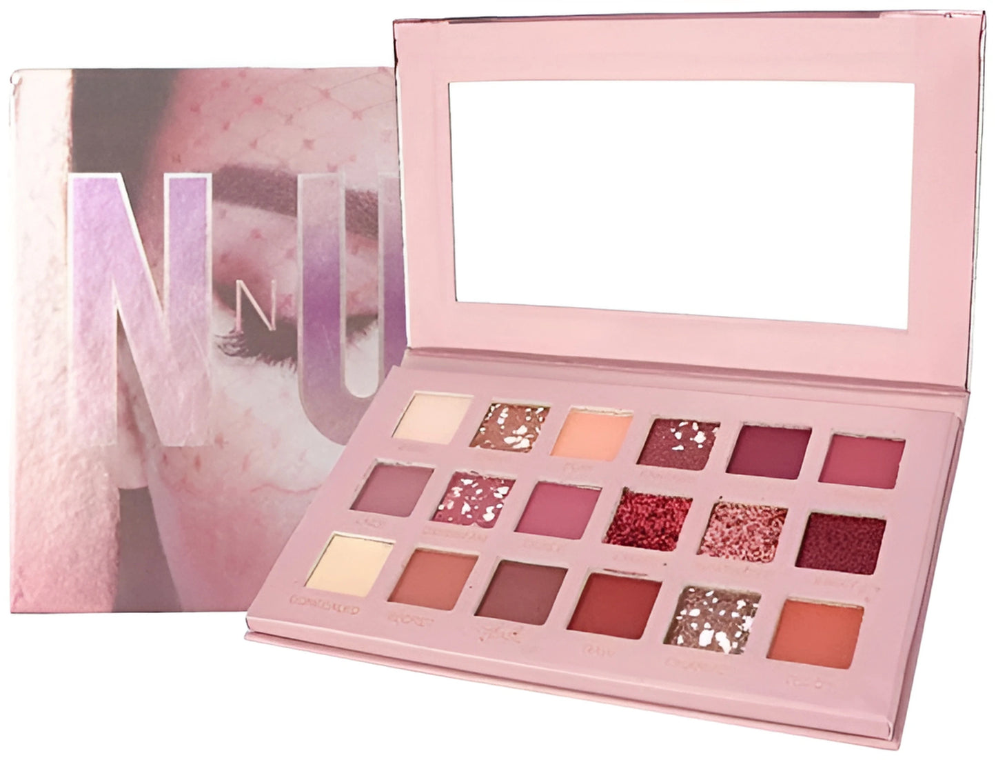 18-in-1 Glam Eyeshadow Palette – Matte, Shimmer & Glitter Finish | Long-Lasting Eye Makeup