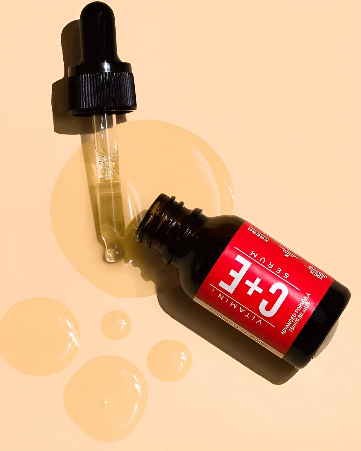 Vitamin C + E Face Serum – Brightening, Anti-Aging & Hydrating | 30ml